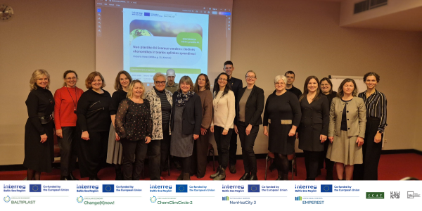 Konferencija „Nuo plastiko iki švaraus vandens: žiedinės ekonomikos ir tvarios aplinkos sprendimai“